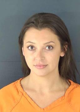 Booking photo: BRACKEN, MEGAN JANINE BARBARA